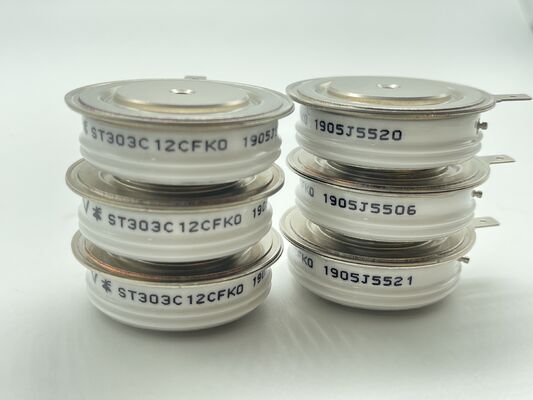 ST303C12CFK0 1200V 300A Half-Bridge Module Low Vce(sat) Low Loss Short Circuit Ruggedness Integrated NTC For Motor Drives and Industrial Inverters