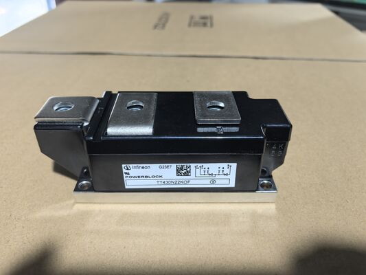TT430N22KOFXPSA1 2200В 430А модуль HiPak, низкое Vce(sat), высокая устойчивость к короткому замыканию, низкие потери при переключении, низкая индуктивность, технология прессовой посадки для мощных преобразователей и тяги на рельсах