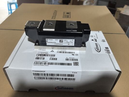 TT430N22KOFXPSA1 2200В 430А модуль HiPak, низкое Vce(sat), высокая устойчивость к короткому замыканию, низкие потери при переключении, низкая индуктивность, технология прессовой посадки для мощных преобразователей и тяги на рельсах