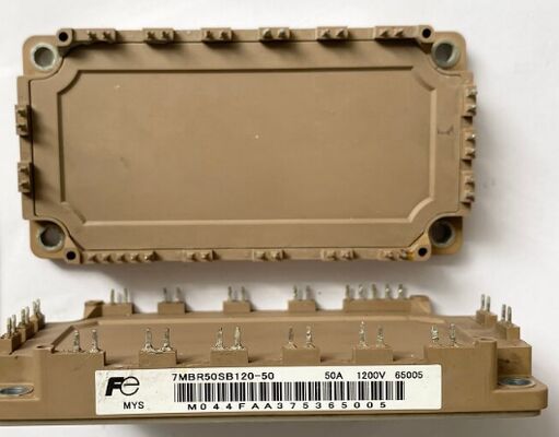 7MBR50SB120-50 1200В 50А PIM-модуль с интегрированным выпрямителем, тормозом и инвертором, низкие потери, высокая изоляция, встроенный NTC, компактный корпус для компактных приводов двигателей
