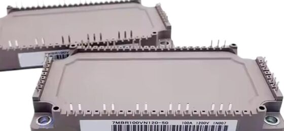 7MBR100VN120-50 1200В 100А PIM-модуль с интегрированным выпрямителем и инвертором, низкие потери, высокая изоляция, встроенный NTC, компактный корпус для промышленных приводов двигателей и ИБП