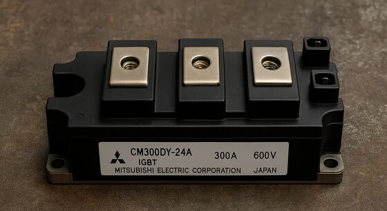 CM300DY-24A 1200В 300A Двухканальный IGBT-модуль Низкое VCE(sat) 2.7В Низкие потери при переключении Высокая устойчивость к короткому замыканию Высокая изоляция Для тяжелых промышленных приводов и ИБП