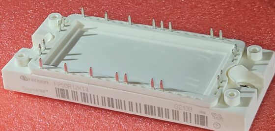 FP50R12KT4 1200V 50A PIM IGBT Модуль TRENCHSTOP™ IGBT4 Низкие потери при переключении Интегрированный выпрямитель и тормоз Медная подложка NTC Высокая частота переключения для приводов двигателей и ОВК