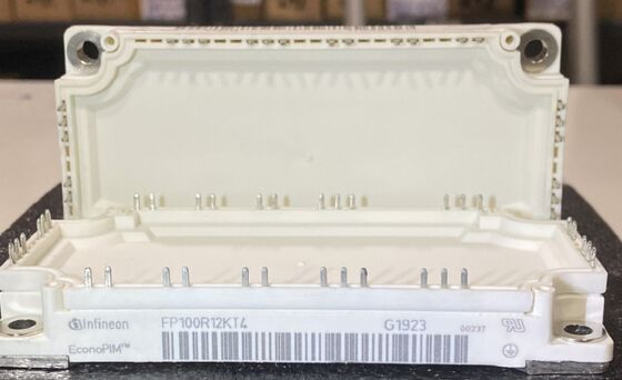 FP100R12KT4 1200V 100A PIM IGBT модуль TRENCHSTOP TM IGBT4 низкий VCE ((sat) 2.1V интегрированный выпрямитель и тормозная медная основополагающая пластина NTC низкая потеря переключения для моторных приводов