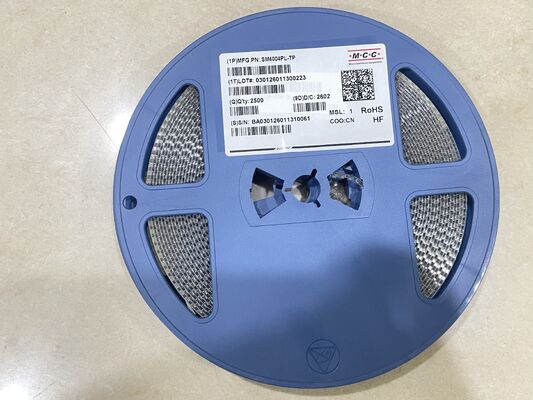 SM4004PL-TP 400В 1А Диод общего назначения Низкое прямое падение напряжения 1.1В Низкий ток утечки 5мкА Высокий импульсный ток 30А SOD-123FL от -65°C до 175°C Соответствует RoHS для блоков питания и светодиодного освещения