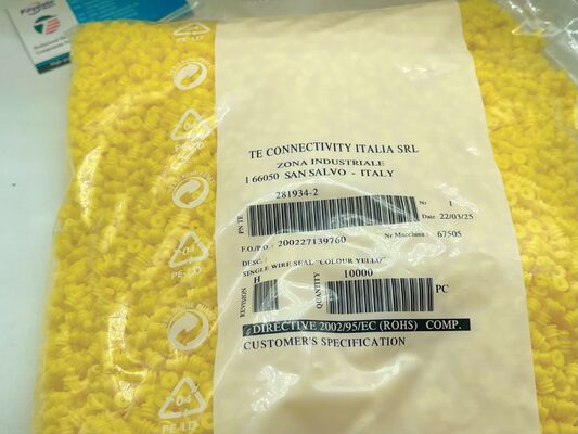 281934-2 2-позиционный разъем 2,5 мм с прямым углом, штыревой, с фиксацией трением, поляризованный, луженый для промышленного и автомобильного применения