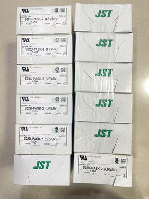 S02B-PASK-2 2 Позиция 2.0мм Шаг Разъем PA Серия Верхний ввод Сквозное отверстие Оловянное покрытие Номинал 3А 100В AC для соединения провод-плата и компактной электроники