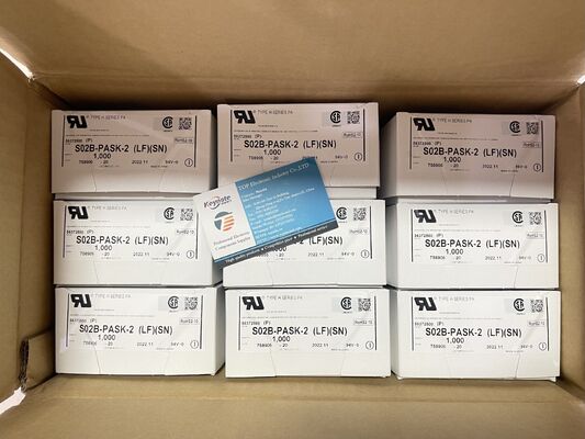 S02B-PASK-2 2 Позиция 2.0мм Шаг Разъем PA Серия Верхний ввод Сквозное отверстие Оловянное покрытие Номинал 3А 100В AC для соединения провод-плата и компактной электроники