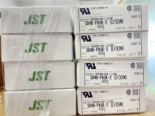 S04B-PASK-2 4-прицепный 2,0 мм пич верхний вход замок заголовка трения UL94V-0 нейлон 3A 250V -25 °C до +85 °C THT монтаж JST PA серии для приборов