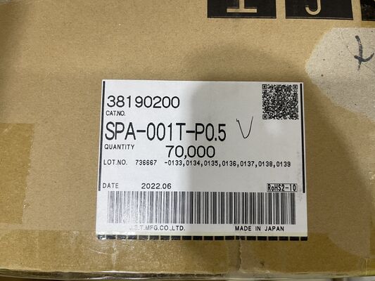 SPA-001T-P0.5 компактный высокопроводный, безопасный замок, легкий для скрещивания, вибрационный 26-22 AWG идеально подходит для светодиодных и автомобильных интерьеров