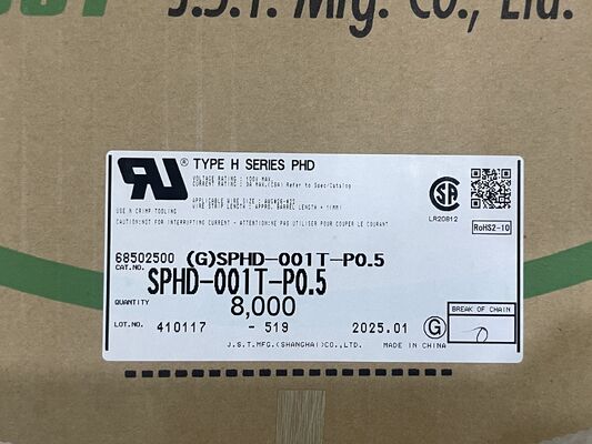 SPHD-001T-P0.5 компактный высокоустойчивый низкоустойчивый к вибрациям легко сжимаемый 26-28 AWG идеально подходит для узкой электроники