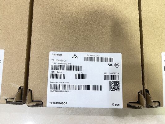 TT120N16SOFHPSA1 модуль SCR 1600 В Vdrm 120 А Itav контакт давления с высоким импульсом и низкими потерями промышленного класса для управления мощностью