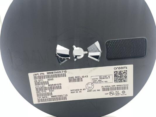 MMBTA92LT1G PNP-транзистор 300 В VCEO 500 мА Ic SOT-23 Высокое напряжение с низким насыщением, быстрое переключение для телекоммуникаций и промышленности
