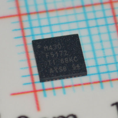 MSP430F5172IRSBR 16MHz Ultra-Low Power MCU, 32KB Flash 4KB RAM 12-битный ADC, QFN-32 0.1μA Спящий режим от -40°C до +85°C