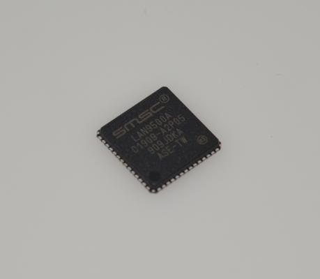 LAN9500A-ABZJ Усовершенствованный контроллер USB 2.0 - Ethernet 10/100 с высокоскоростным 480 Мбит/с интегрированным MAC/PHY и EEPROM, сверхнизкое энергопотребление, промышленный температурный диапазон, надежная защита от электростатического разряда и компактный 36-контактный QFN для встраиваемых систем